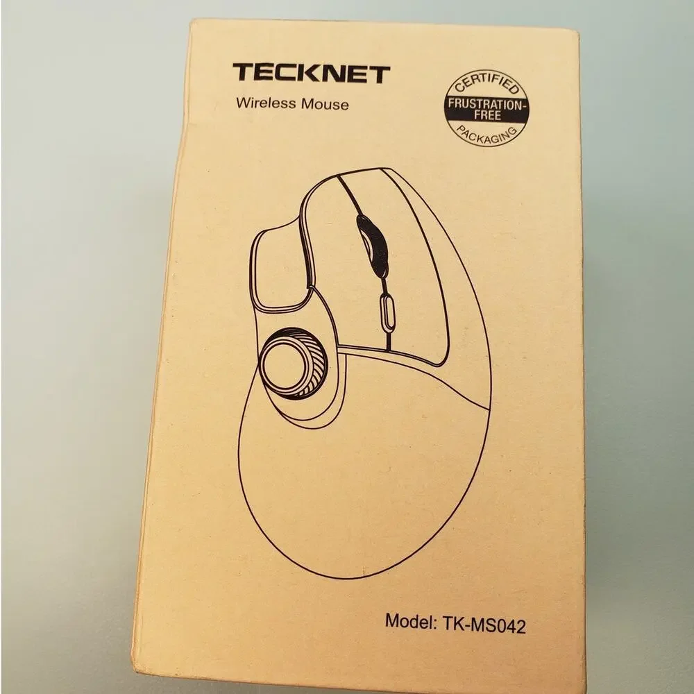 Ergonomic Bluetooth Mouse Rechargeable BT 5.0/5.0+2.4G Vertical Wireless
